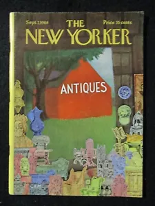 Vintage New Yorker Magazin 7. September 1968 - Charles E. Martin Cover Artwork - Bild 1 von 2