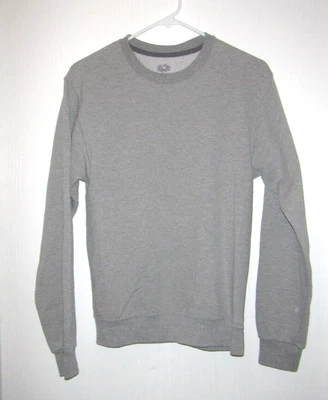 Men's Fruit of the Loom Soft Gray Pullover Sweater Sweatshirt, Size S - Image 1 of 3