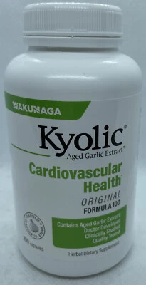 Ajo envejecido Kyolic Ext. Fórmula Original [Cardiovascular] Fórmula 100, 200 cápsulas Foto 1 de 2