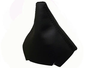 Schwarz Faden Schaltmanschette Schaltsack Für VOLKSWAGEN POLO IV 2002-2010 - Bild 1 von 1