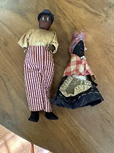 Vintage Black Doll Folk Art  - Picture 1 of 7