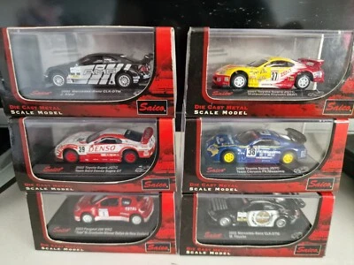 Saico Rally Diecast Cars Saico  1.76  Nrmint Condition X 6  - Image 1 of 4