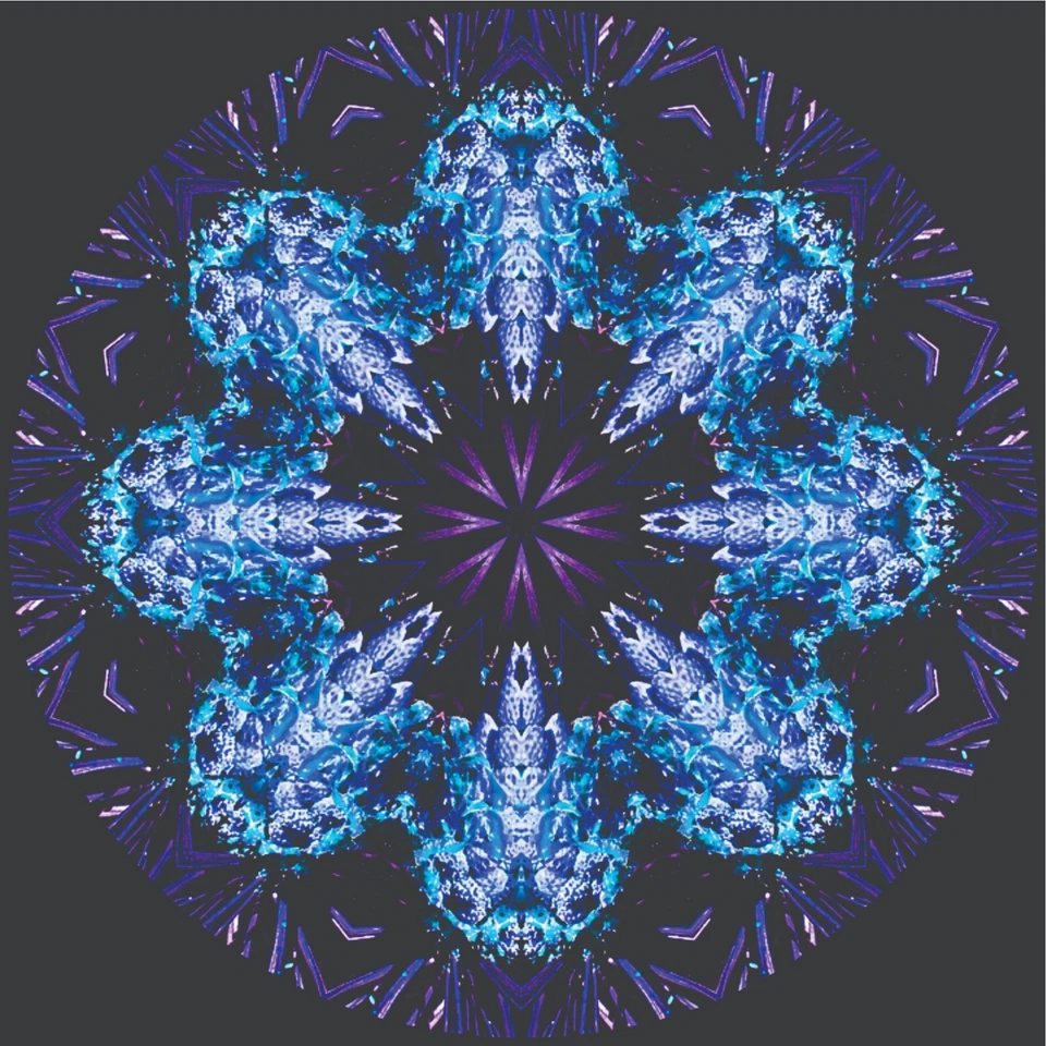 Mandala Purple Pattern Mousepad Mouse Pad - Image 1 of 1