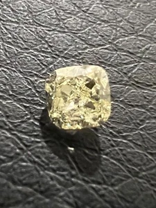 Argyle Fancy Light Yellow Brilliant Cushion Cut Diamond GIA Certified - Picture 1 of 5