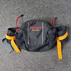 Marmot Lumbar Pack Excursion Fanny Waist Bag Black Biospan Hiking - Picture 1 of 19