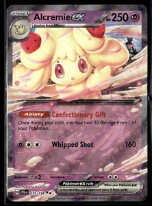 Alcremie ex 75/159 Pokemon TCG Viaggio Insieme Doppio Raro Holo JTG - Foto 1 di 2