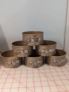 4-Inch Mini Springform Pans - 8 Piece Small Nonstick Cheesecake Pan - A - Picture 1 of 5