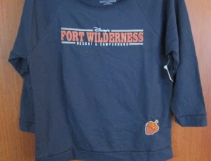 New Disney Parks Fort Wilderness Top 2XL Cotton Poly Bust 48 Length 24.5 in - Picture 1 of 4