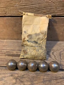 5 Brake Balls Disc Tractor Part 1” Pad Steel Farmall H M Super John Deere Oliver - Picture 1 of 5