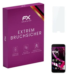 atFoliX Glasfolie für OnePlus 5 Panzerfolie 9H Schutzpanzer Displayschutzfolie - Bild 1 von 8