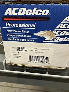 Genuine GM Water Pump Kit 89036356 - Picture 1 of 1
