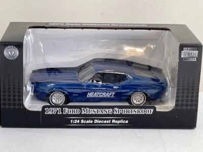 RARE Crown Premiums Lennox Heatcraft 1971 Ford Mustang Sportsroof, 1/24, NIB - Image 1 of 3
