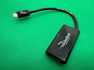 Micro USB Adapter MHL to HDMI HDTV TV Converter Cable Samsung Galaxy S4 S3 S5 S6 - Picture 1 of 5