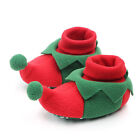 1 Pair Newborn Shoes Soft Sole Decorative Santa Claus Xmas Tree Baby Shoes Photo