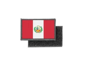 Flag patch printed badge country peru - Picture 1 of 1