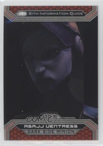 2015 Topps Star Wars Chrome Perspectives: Jedi vs Sith Asajj Ventress #30-S 0f3j