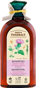 Shampoo Green Pharmacy mit Klettenöl gegen Haarausfall √egan 350ml - Bild 1 von 1