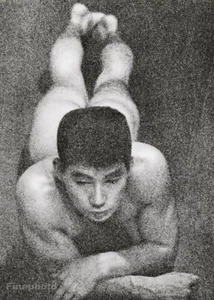 1960s Vintage JAPANESE Male Nude By TAMOTSU YATO Man Butt Asian Photo Art 16x20 - Picture 1 of 1