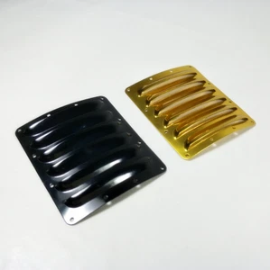 2 Stück 73*63*0,5 mm Aluminium Kühlkörper Kühlflosse Lüftungsöffnungen für RC Flugzeug Motorhaube - Bild 1 von 9