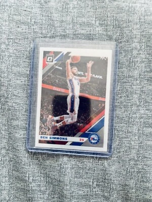 Ben Simmons 2019-20 Donruss Optic Basketball Base Card #55 - Image 1 of 2