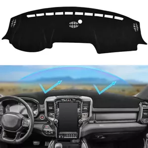 For 2021-2025 Dodge Ram 1500 2500 3500 Dashboard Cover Anti-slip Dash Cover Mat - Picture 1 of 13