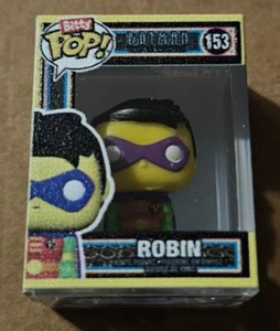 Funko Bitty Pop #153 Robin Batman Animated Series DC Blacklight SDCC LE 4K 1" - Bild 1 von 6