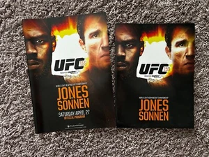 UFC 159 PROGRAM | JON JONES vs. CHAEL SONNEN w/ Media Notes Folder - Picture 1 of 10