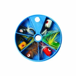 Popper Sortiment; 6 Popper im Koffer - See & Bach von Eagle Claw - Bild 1 von 1