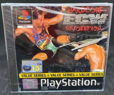 Ecw Hardcore Revolution Wrestling New Sealed Ps1 (UK 2000, Playstation 1) Wata? - Image 1 of 4
