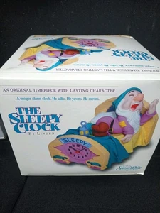 Disney Sleepy Seven Dwarf Clock - Picture 1 of 3
