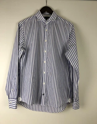 Tommy Hilfiger Shirt Mens M  100s Two Ply Button Down Long Sleeve Stripe - image 1 of 4