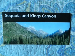 Mapa guía de parques nacionales Sequoia and Kings Canyon 2006 - Imagen 1 de 2