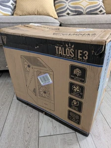 Gamdias Talos E3 Black Tower Computer Case - Picture 1 of 10