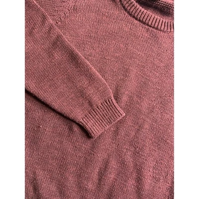 LLBean Mens XXL Reg Burgundy Crew Neck Long Sleeve 100% Cotton Sweater - Image 1 of 4