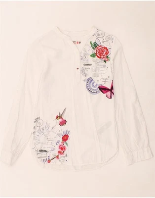 Camisa Pullover DESIGUAL Niñas Gráfica 11-12 Años Blanco Viscosa TX07 Foto 1 de 4