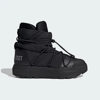 Adidas x MOON BOOT ACE MID em Triplo Preto Todos os Tamanhos Estoque Limitado - Imagem 1 de 4