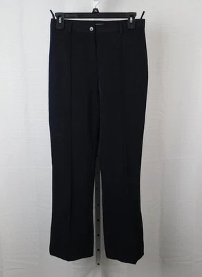 Pantalones de vestir para mujer Focus 2000 Petite ropa de trabajo de pierna ancha 6P, azul marino #4111 Foto 1 de 4