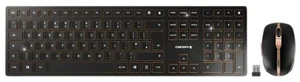 CHERRY - CHERRY DW 9100 Slim Wireless Keyboard & Mouse Set, Black/Bronze - Picture 1 of 1