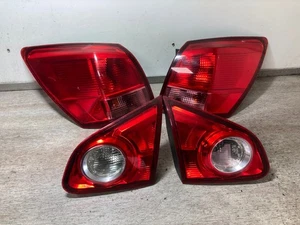 2007 NISSAN QASHQAI PASSENGER & DRIVER SIDE INNER & OUTER TAIL LIGHTS SET - Picture 1 of 9
