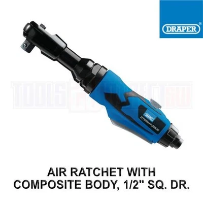 Trinquete de aire de accionamiento cuadrado Draper Storm Force 1/2" con cuerpo compuesto 65034 Foto 1 de 3