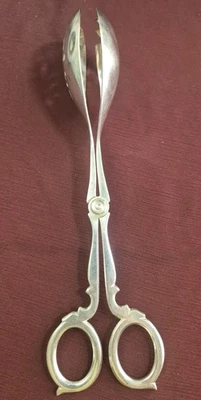 Gorham  EP Salad Tongs Model N-15 - Image 1 of 4