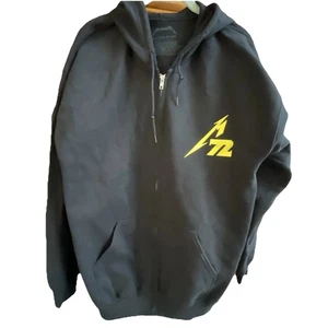 Rare Official Metallica M72 Tour 72 Seasons Double Sided Zipper Hoodie Sz Large - Picture 1 of 7