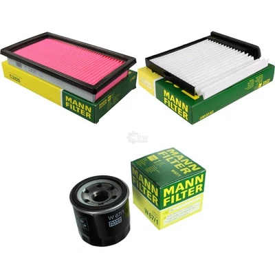 MANN-FILTER  Luftfilter Innenraumfilter Ölfilter für Nissan Tiida Schrägheck - Bild 1 von 4