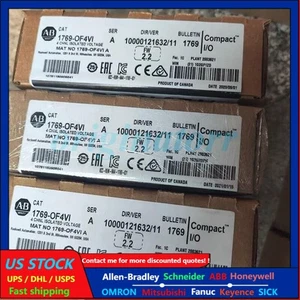New Factory Sealed AB 1769-OF4VI SER A CompactLogix 4 Pt A/O Voltage Module - Picture 1 of 2