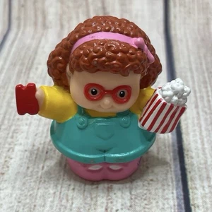 Little People Fisher Price Mädchen mit Popcorn 2003 Ersatzteil - Bild 1 von 5