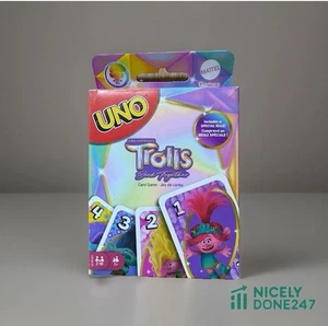UNO Trolls Band Together Special Edition Card Game New - Picture 1 of 2