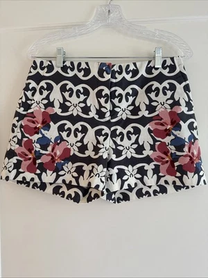 Pantalones cortos chinos para mujer Ann Taylor Loft, talla 0, gris, algodón, frente plano, botón Foto 1 de 4