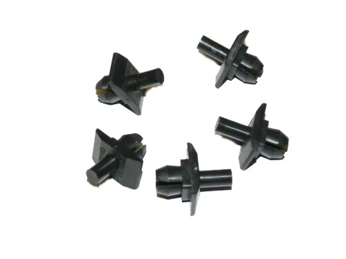 x5 agrafe Clips Fixation Calandre VW Golf I Jetta I T2 171853695A - Photo 1/1