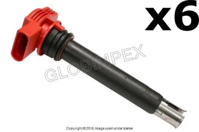 PORSCHE CAYENNE (2011-2017) Ignition Coil With Spark Plug Connector (6) BOSCH - Image 1 of 3