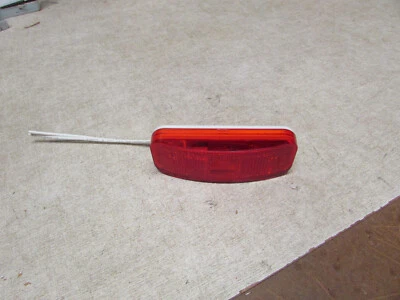 Luz de señalización lateral original Glo Brite 118A/117R remolque camión autocaravana - lente roja Foto 1 de 4